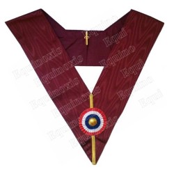 Collar masónico muaré – Arco Real – Oficial